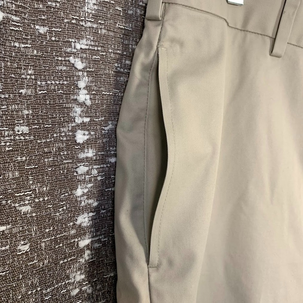 Brooks Brothers Pants 36x30 Khaki Lightweight Advantage Chino Clark 100% Cotton - Picture 2 of 14